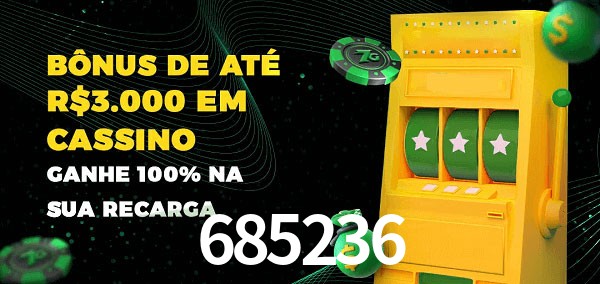 685236 melhor bônus de depósito