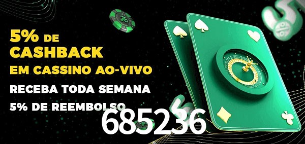 Promoções do cassino ao Vivo 685236